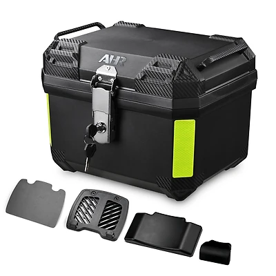 Yescom Ahr 36L Universal Motorcycle Tour Tail Box Scooter Trunk Storage Security Lock