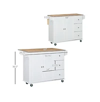Slickblue Wooden Kitchen Storage Cabinet with Adjustable Shelves for Pantry and Dining Room Use