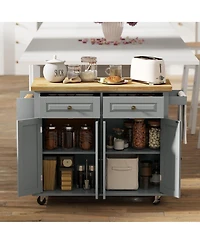Compact Space-Saving Kitchen Storage Cabinet with Easy Access and Adjustable Shelves