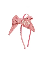 Sweet Wink Child Girl's Big Sis Bow Headband