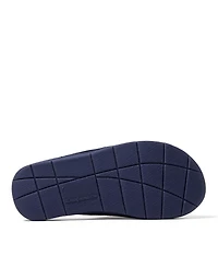 Dearfoams Women's Mickey Terry Adjustable Shower Slide House Slipper