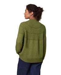 Celtic & Co. Women's Textured Yoke Sweater