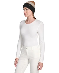 Calvin Klein Patchwork Knit Beanie