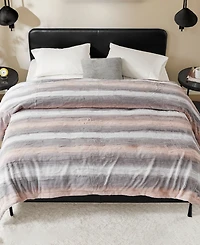 Madison Park Zuri Faux Fur Blanket