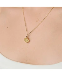 Little Sky Stone 14K Gold Plated Dice Charm Necklace