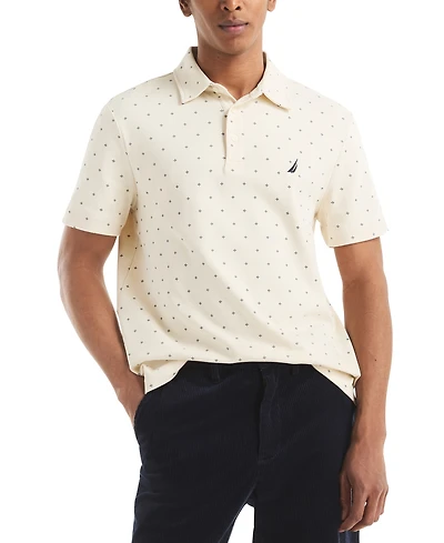 Nautica Men's Printed Compass Polo Shirt