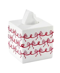 Avanti Christmas Bows Resin Tissue Cover