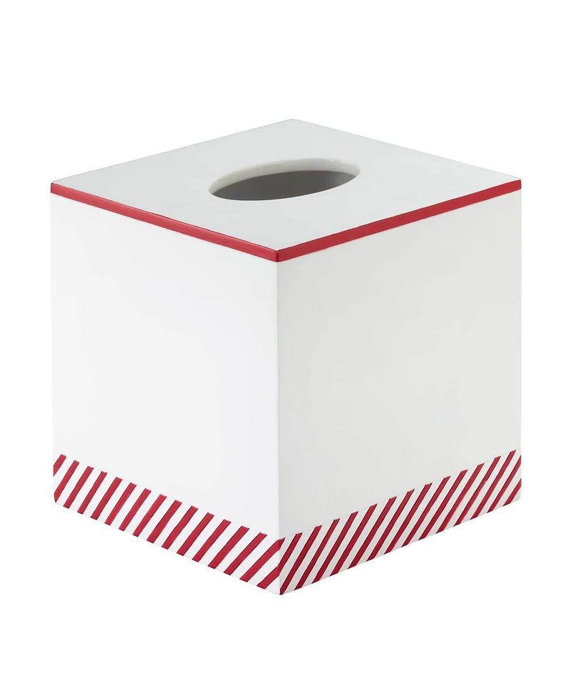 Avanti Peppermint Nutcracker Resin Tissue Cover