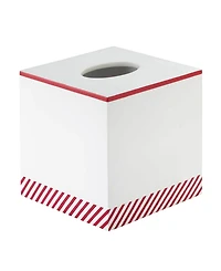 Avanti Peppermint Nutcracker Resin Tissue Cover