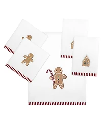 Avanti Gingerbread Man Cotton -Pc. Fingertip Towel Set