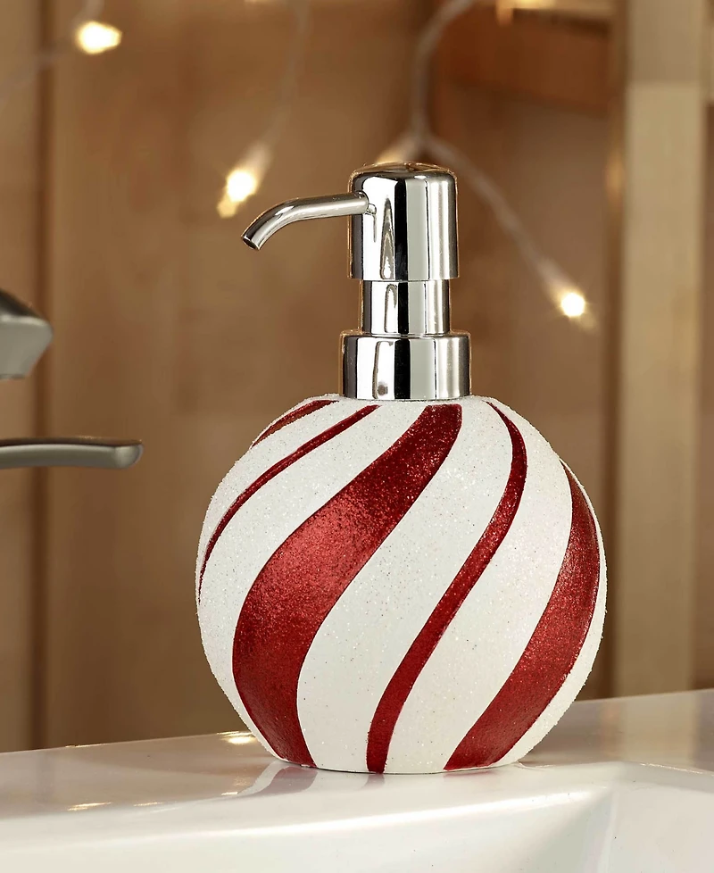 Avanti Glitter Ornament Resin Lotion Pump