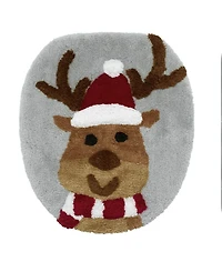 Avanti Holiday Reindeer 3-Pc. Polyester Bath Rug Set