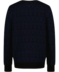 Tommy Hilfiger Boys 8-20 Crewneck Sweater With Jacquard Flag