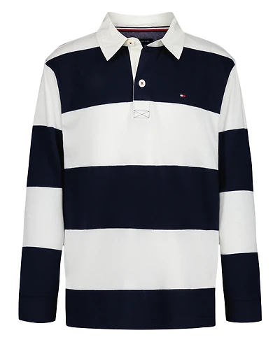 Tommy Hilfiger Boys 8-20 Bold Striped Rugby Polo Shirt