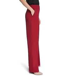 Calvin Klein Women's Mid-Rise Wide-Leg Pants