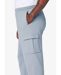 KingSize Big & Tall Fleece Cargo Sweatpants