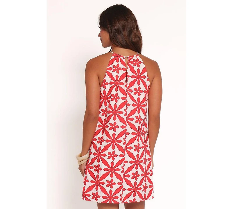 Petal and Pup Women's Kaelia Mini Dress - Red