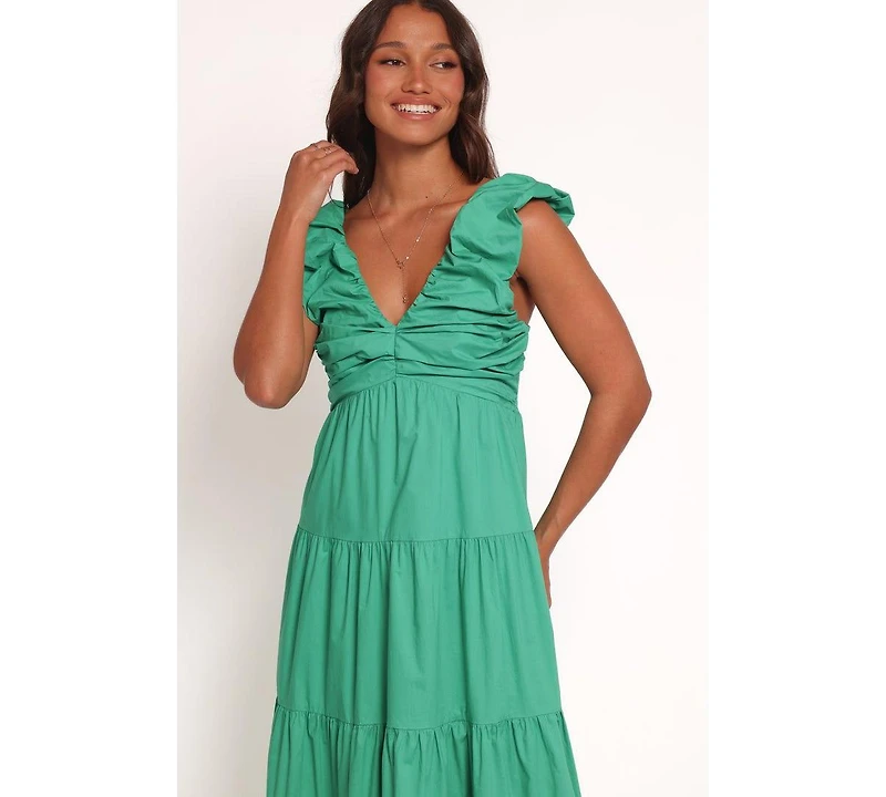 Petal and Pup Women's Elina Maxi Dress - Green