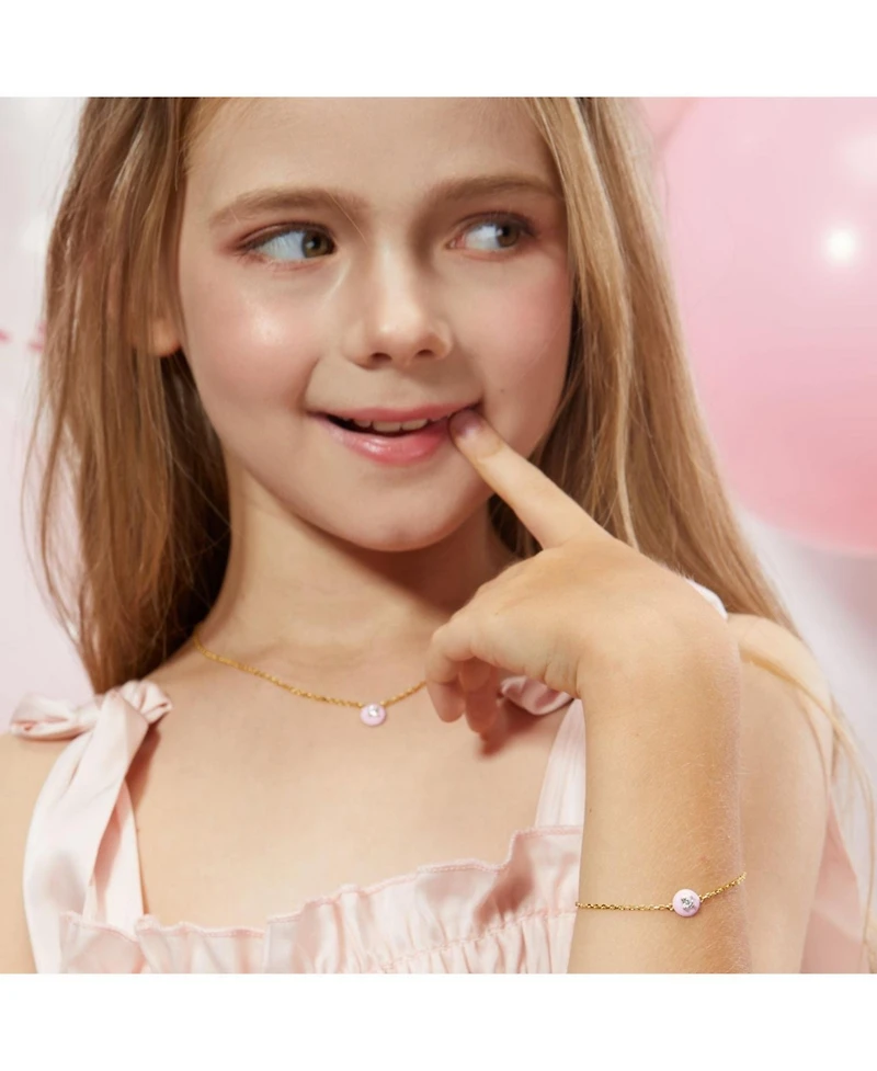 Anna Zuckerman Petit Cupcake Bracelet in Pink