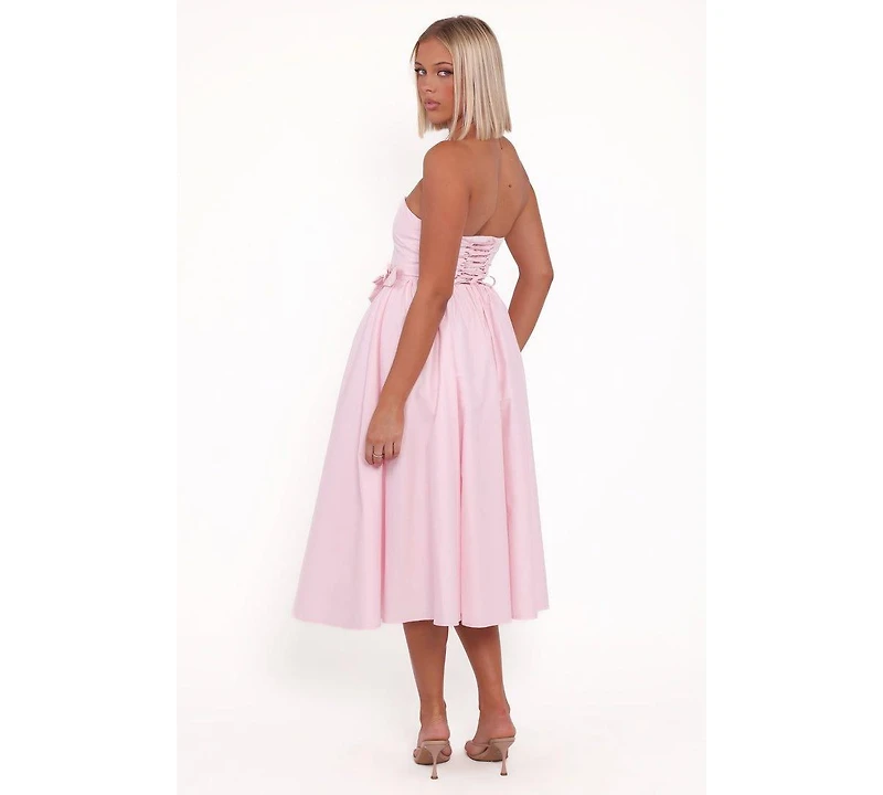 Petal and Pup Women's Seren Midi Dress - Pink