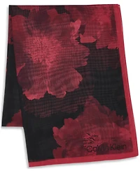 Calvin Klein Women's Floral Pattern Holiday Wrap