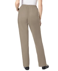 Woman Within Women's Straight Leg Fineline Denim Jean