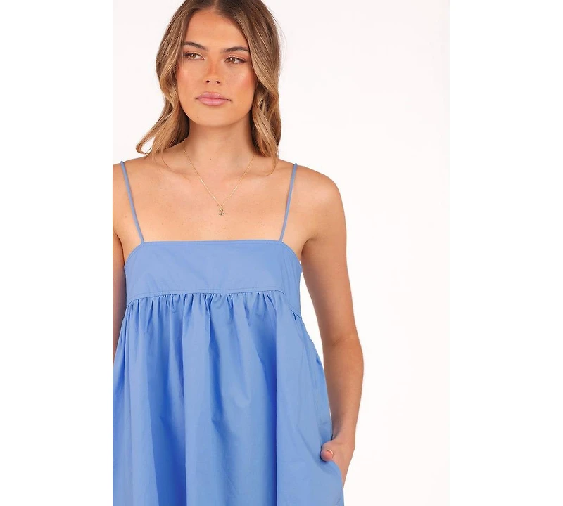 Petal and Pup Women's Serina Mini Dress - Blue