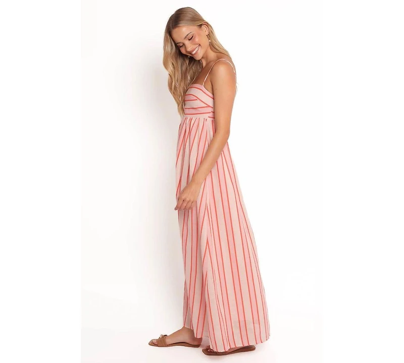 Petal and Pup Odessa Maxi Dress - Pink Stripe