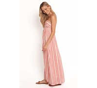 Petal and Pup Odessa Maxi Dress - Pink Stripe