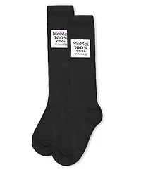 Memoi Girls' 100% Cool Knee-High Socks
