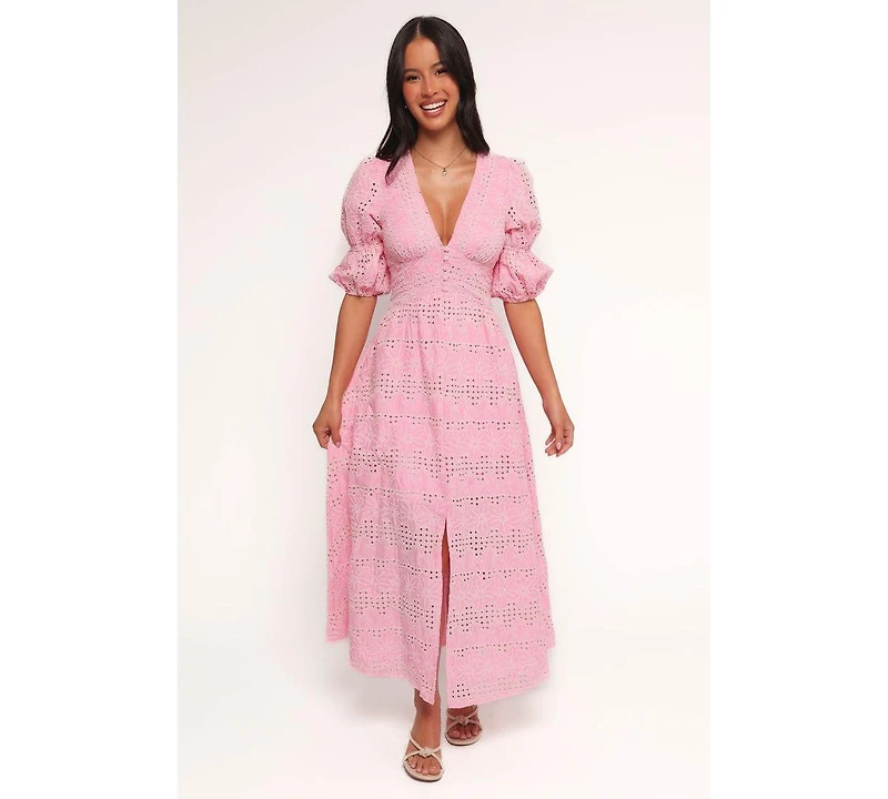 Petal and Pup Women's Tani Midi Dress - Pink