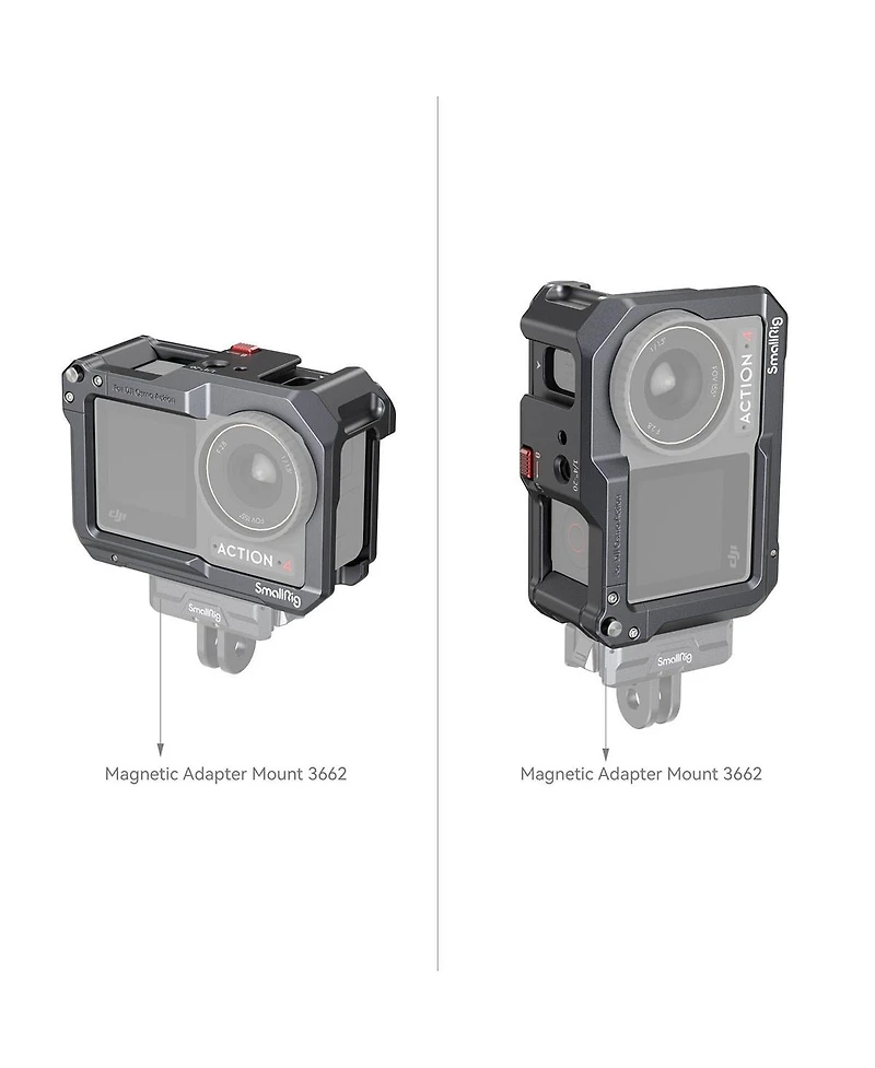 SmallRig 4119C Full Camera Cage for Dji Osmo Action 3, 4 and 5 Pro