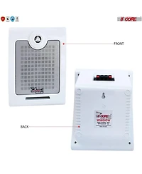 5 Core Outdoor Speakers Stereo In Wall 500W Peak Passive Home Audio System - Window