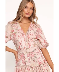 Petal and Pup Women's Columba Mini Dress - Soft Camellia