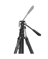 SmallRig CT180 4-Section Aluminum Video Tripod with Mini Fluid Head Kit