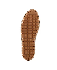 Spring Step Kapri Flexible Leather Loafer with Cutout Detail and Removable Arch Support Insole