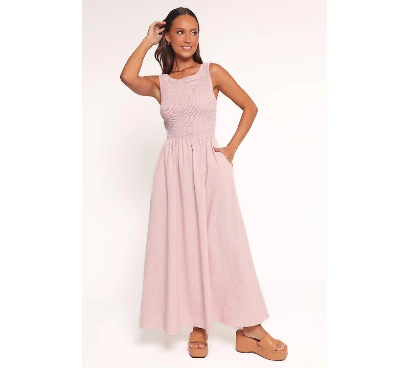 Petal and Pup Women's Lillie Maxi Dress - Pale Pink