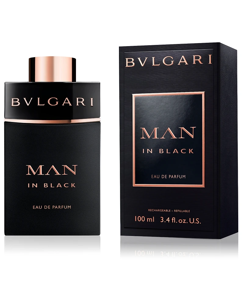 Bvlgari Man In Black Eau de Parfum Spray, 3.4 oz.
