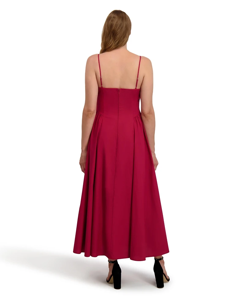 Laundry By Shelli Segal Women's Olivia Strappy Drop Waist Dress