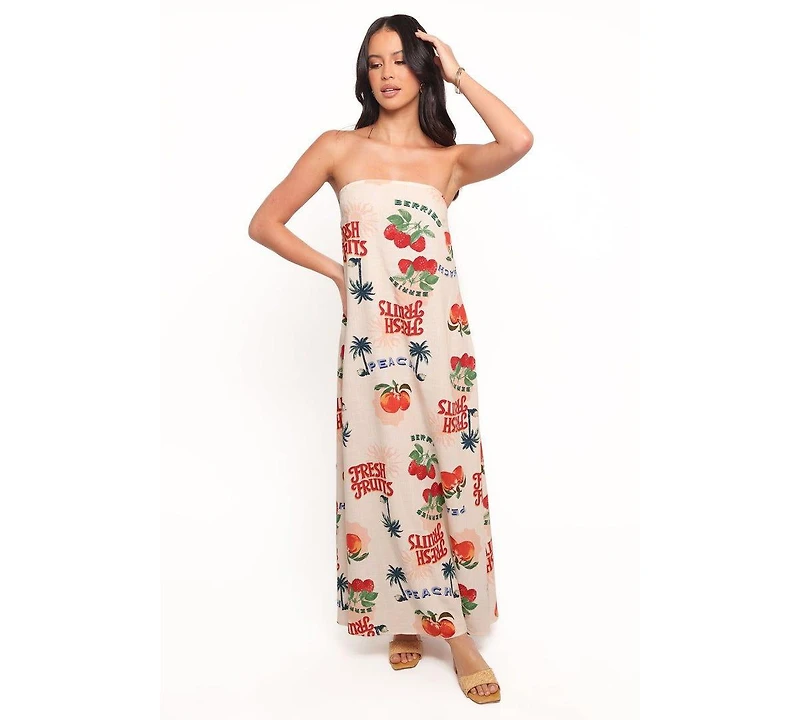 Petal and Pup Valencia Maxi Dress - Tutti Fruiti