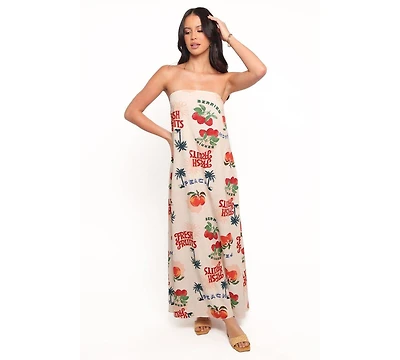 Petal and Pup Valencia Maxi Dress - Tutti Fruiti