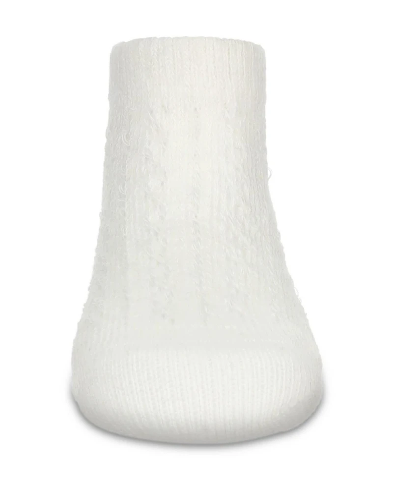 Memoi Little Girls Pelerine Cotton Blend Anklet Socks