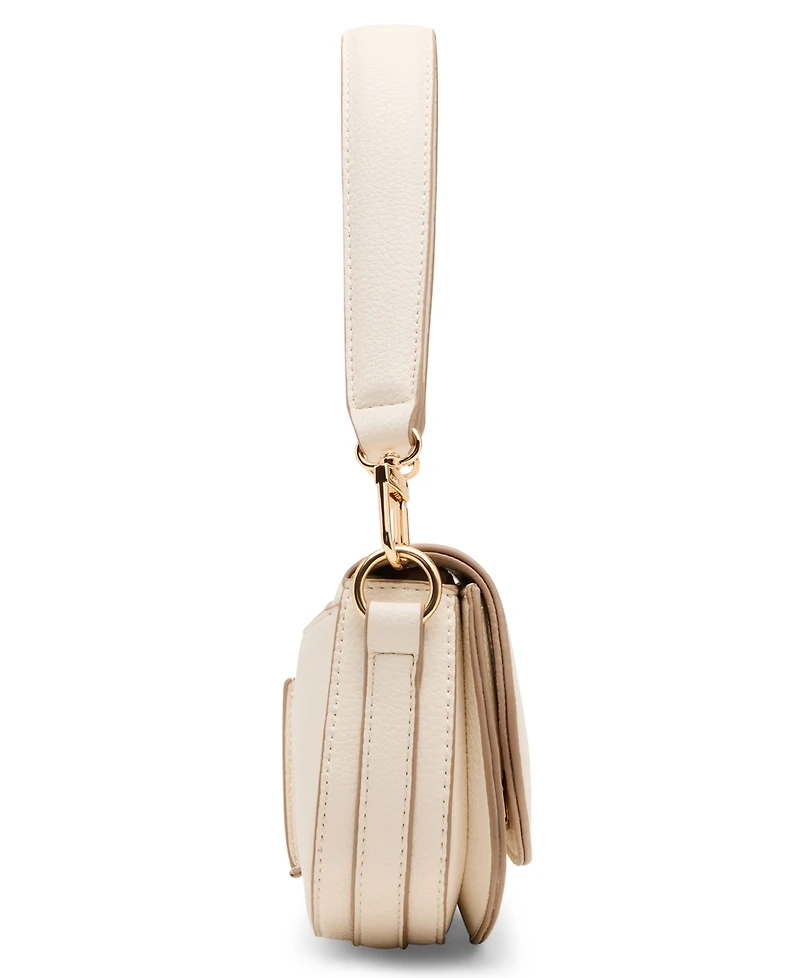 Anne Klein Three Straps Small Saddle Bag