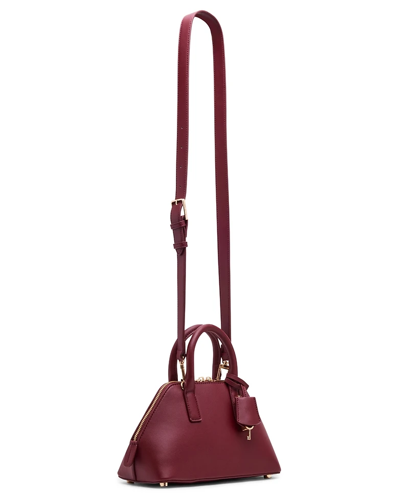 Anne Klein Convertible Strap Small Angled Bowler Bag