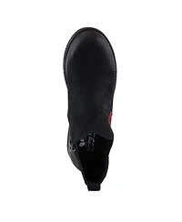 Azura Spring Step Katana Burnished Nubuck Leather Bootie with Removable Insole and Rugged Sole