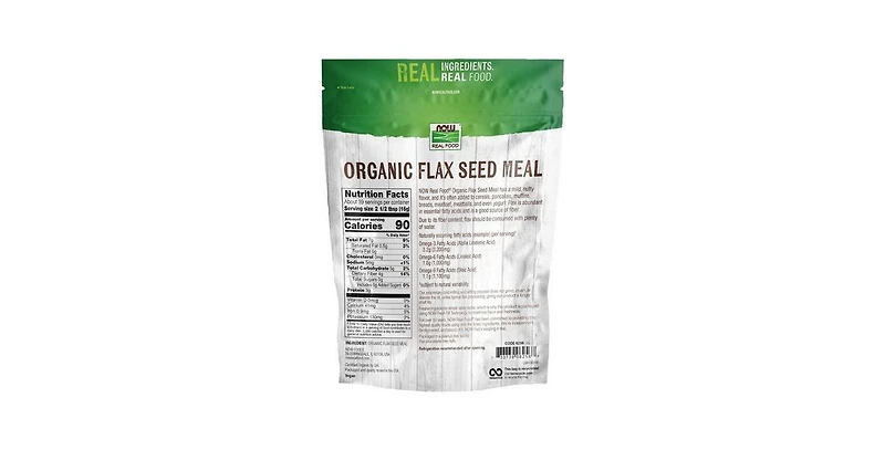 Now Foods Flax Seed, Meal 22 oz