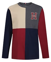Tommy Hilfiger Boys 2T-7 Long Sleeve T-Shirt