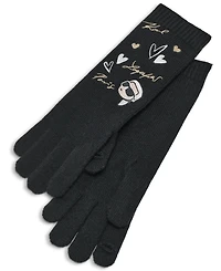 Karl Lagerfeld Paris Women's Karl Icons Tech Gloves