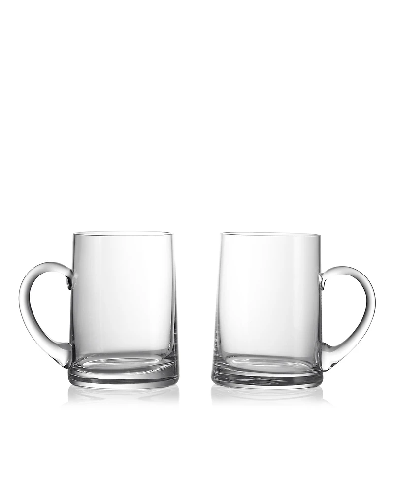 Waterford Craft Brew 2 Piece Beer Mug Set, 18 oz