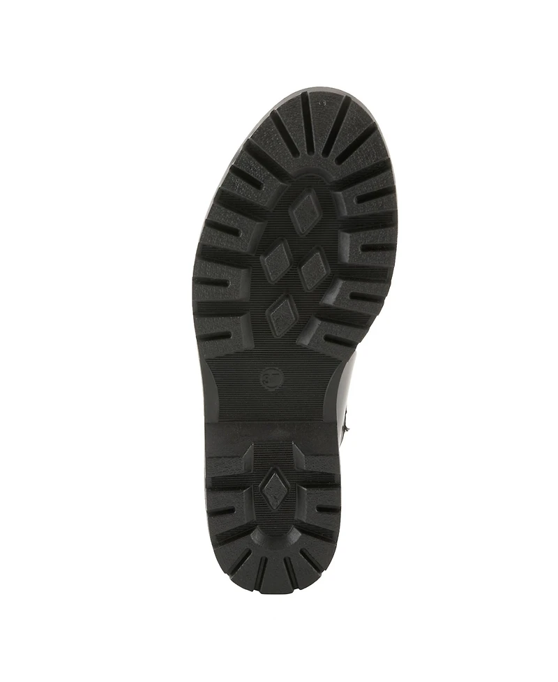 Spring Step Maiza Waterproof Quilted Rain Boots with Faux Fur Lining and Zipper Closure